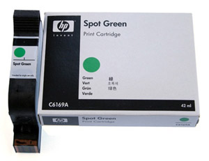 HP C6169A Green Spot Color Ink Cartridge