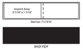 Hasler 9004020 Compatible Postage Meter Tape Labels